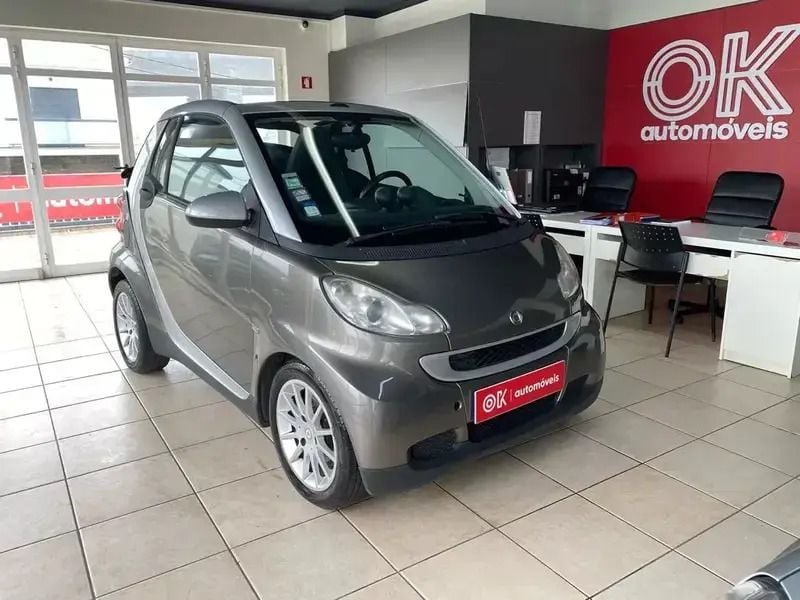 Usado Smart ForTwo Cabrio Pure 71 HP (52 kW) 2009 Cinzento Cabrios