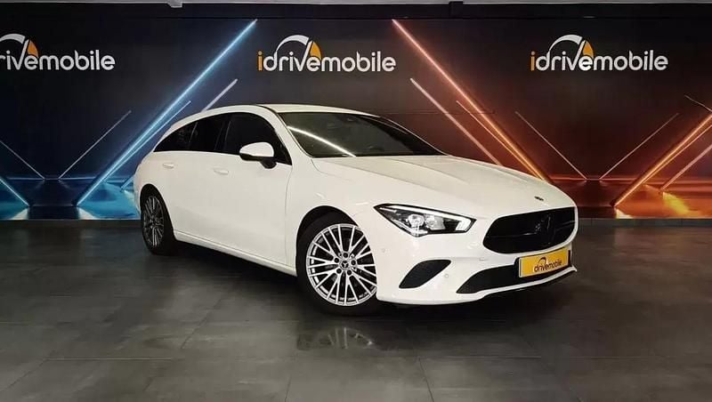 Branco Usado 2021 Mercedes CLA180 Shooting Brake AMG line Carrinha | € 28.890 (Preço elevado) - Imagem 1/4