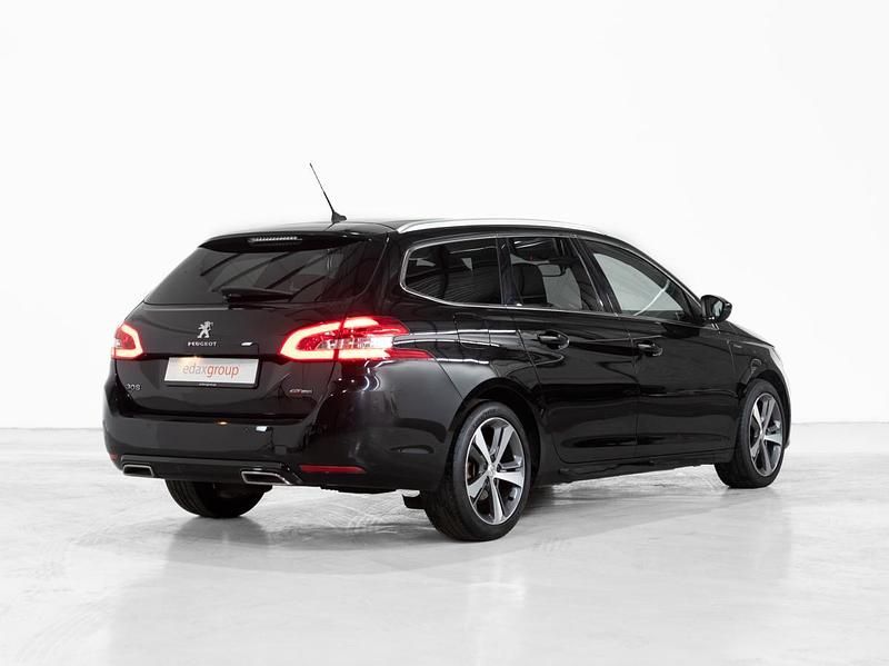 Usado Peugeot 308 SW 130 HP (95 kW) 2019 Preto Carrinha