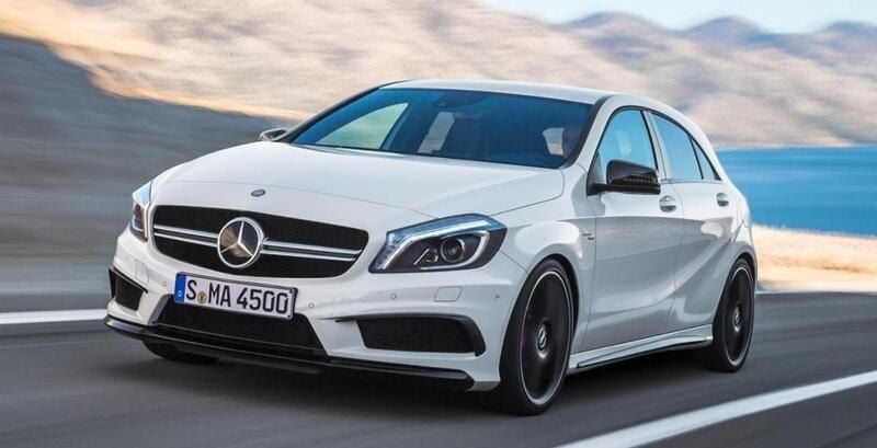 Usado Mercedes A45 AMG AMG 360 HP (264 kW) 2015 Cinzento