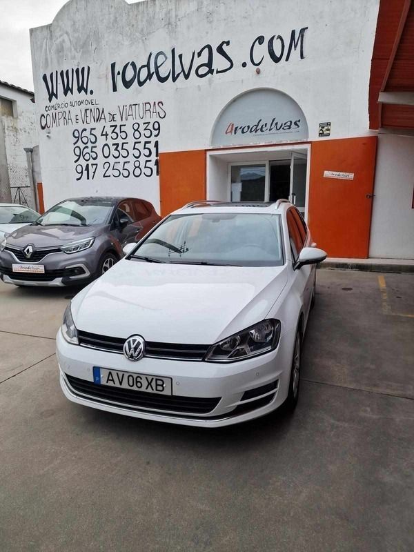 Branco Usado 2017 VW Golf VII Carrinha | € 18.900 (Caro) - Imagem 1/4