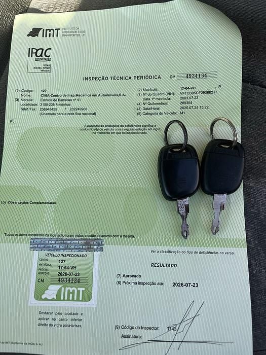 Usado 2003 Renault Clio II | € 1.300 (Super Preço) - Imagem 1/4