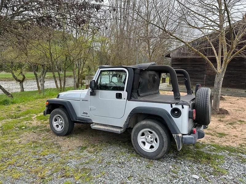 Usado Jeep Wrangler 177 HP (130 kW) 2003 Cinzento SUV