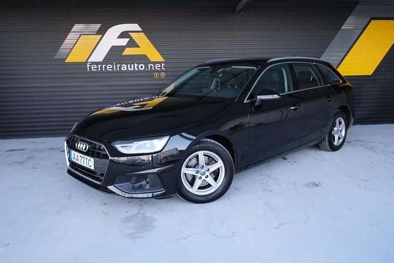 Preto Usado 2020 Audi A4 Advanced Carrinha | € 22.800 (Bom preço) - Imagem 1/4