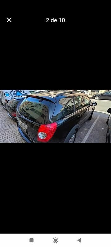 Usado Chevrolet Captiva 126 HP (92 kW) 2008 Preto SUV