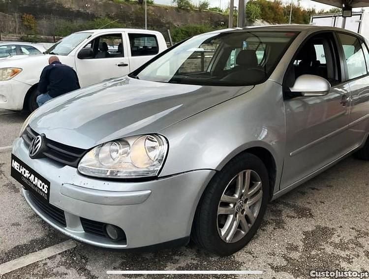 Cinza Usado 2008 VW Golf VI Highline Citadino | € 7.500 (Caro) - Imagem 1/1