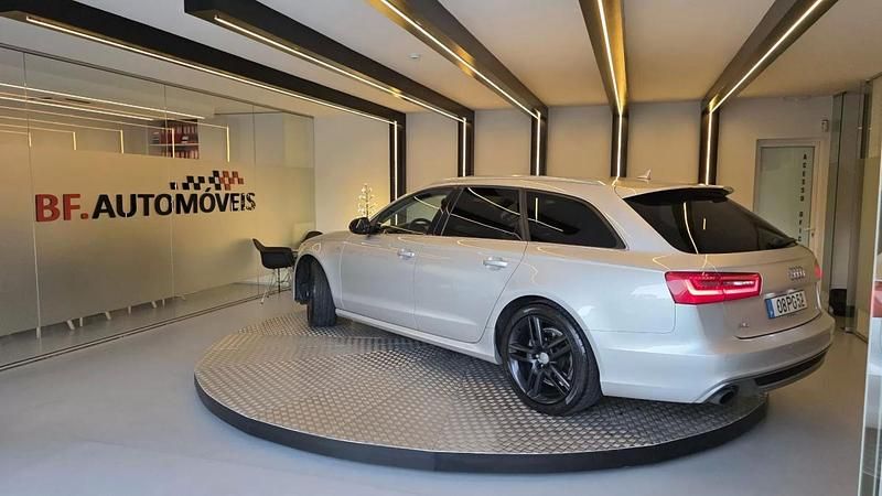 Usado Audi A6 S-Line 190 HP (139 kW) 2013 Cinzento Carrinha