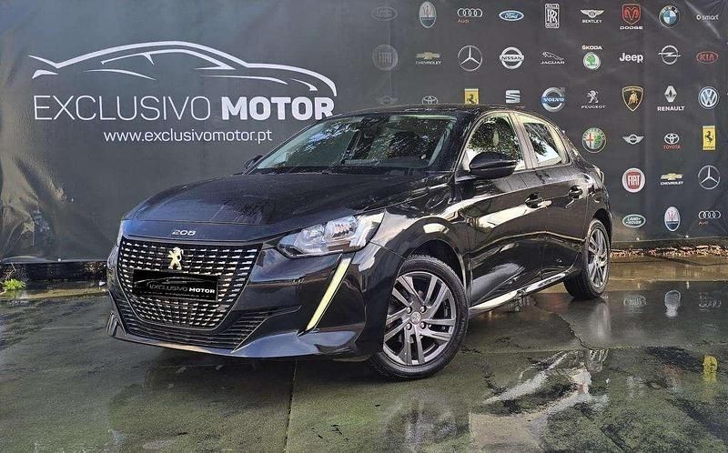 Preto Usado 2022 Peugeot 208 Citadino | € 16.900 (Caro) - Imagem 1/4