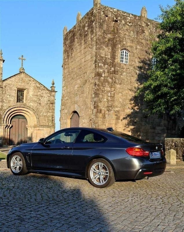 Usado BMW 420 184 HP (135 kW) 2014 Cinzento Coupé