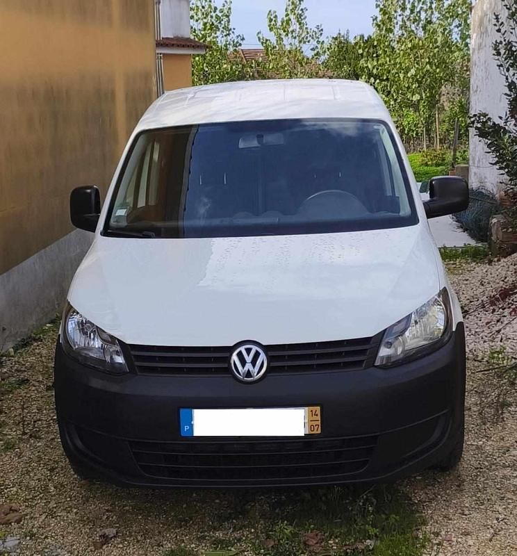 Branco Usado 2014 VW Caddy Monovolume | € 10.000 - Imagem 1/4