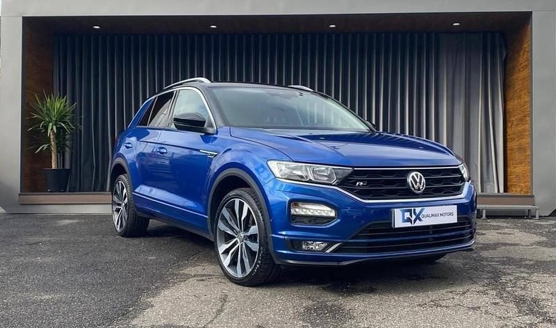 Azul Usado 2018 VW T-Roc Style SUV | € 19.240 (Preço elevado) - Imagem 1/4