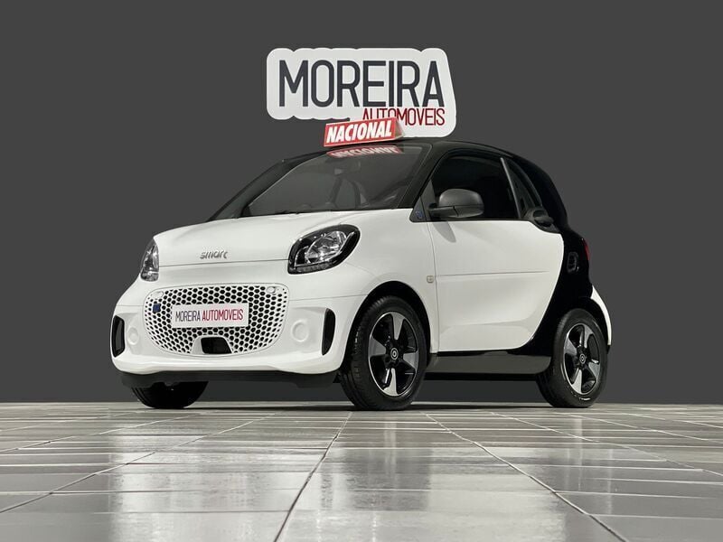 Branco Usado 2021 Smart ForTwo Electric Drive Passion Coupé | € 13.999 (Preço justo) - Imagem 1/4
