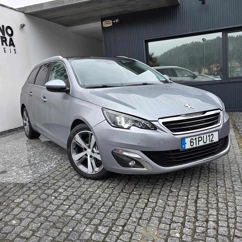 Usado Peugeot 308 SW 120 HP (88 kW) 2015 Cinzento Carrinha
