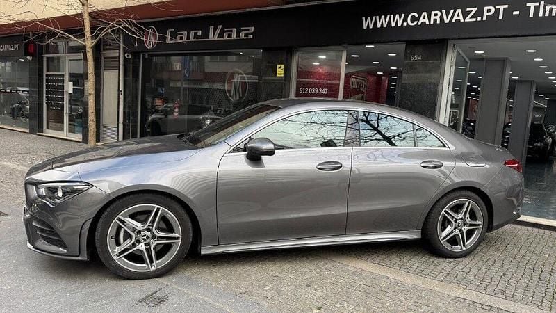 Usado Mercedes CLA180 AMG line 116 HP (85 kW) 2020 Cinza Sedan