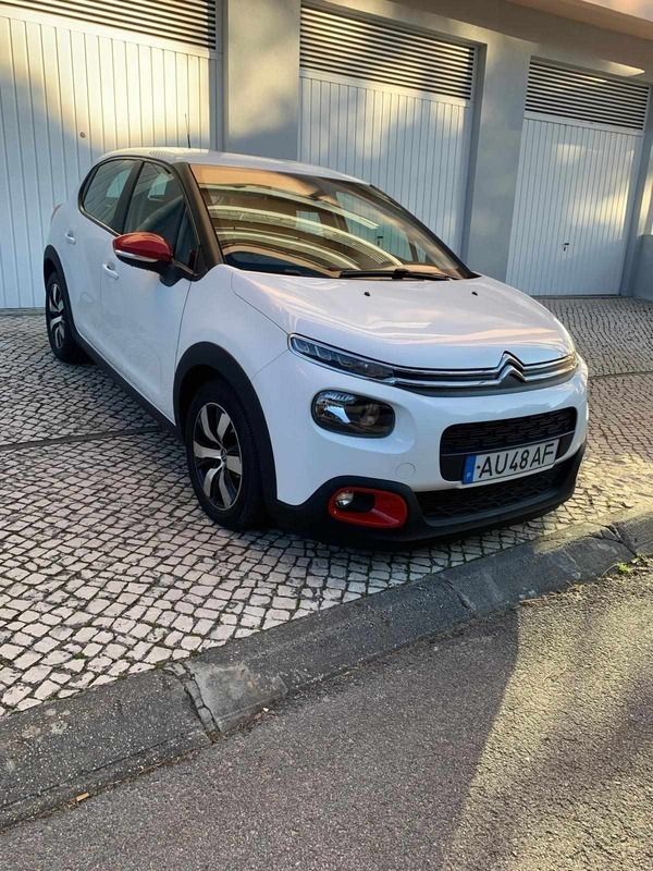 Branco Usado 2019 Citroën C3 Citadino | € 15.000 (Preço justo) - Imagem 1/4