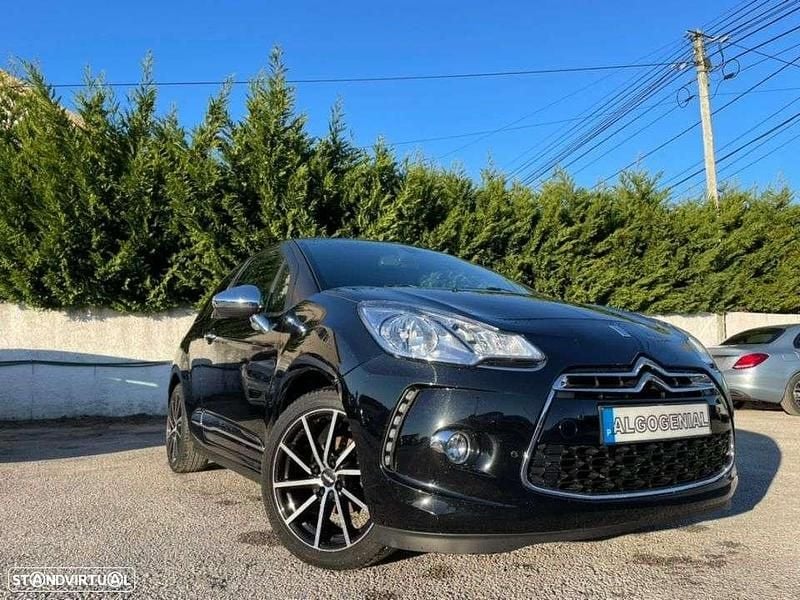 Usado Citroën DS3 So Chic 92 HP (67 kW) 2014 Preto Citadino