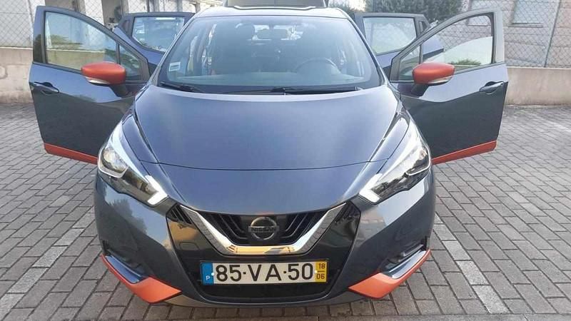 Cinzento Usado 2018 Nissan Micra Citadino | € 12.500 (Preço justo) - Imagem 1/4