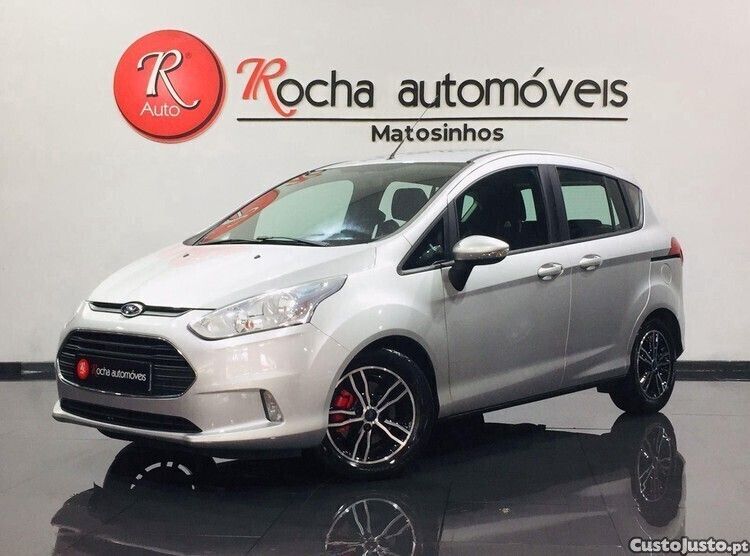 Cinza Usado 2014 Ford B-MAX Titanium Monovolume | € 7.999 (Preço justo) - Imagem 1/1