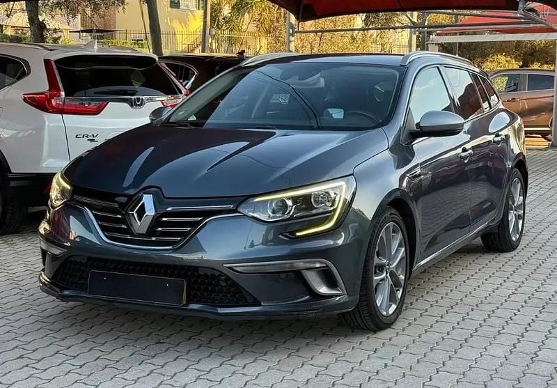 Cinza Usado 2018 Renault Mégane GT Line GT-Line Carrinha | € 15.950 (Preço justo) - Imagem 1/4