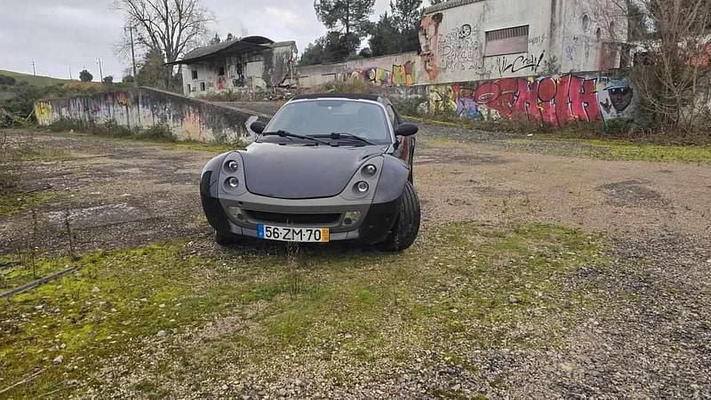 Cinzento Usado 2003 Smart Roadster Cabrios | € 4.500 (Preço justo) - Imagem 1/4