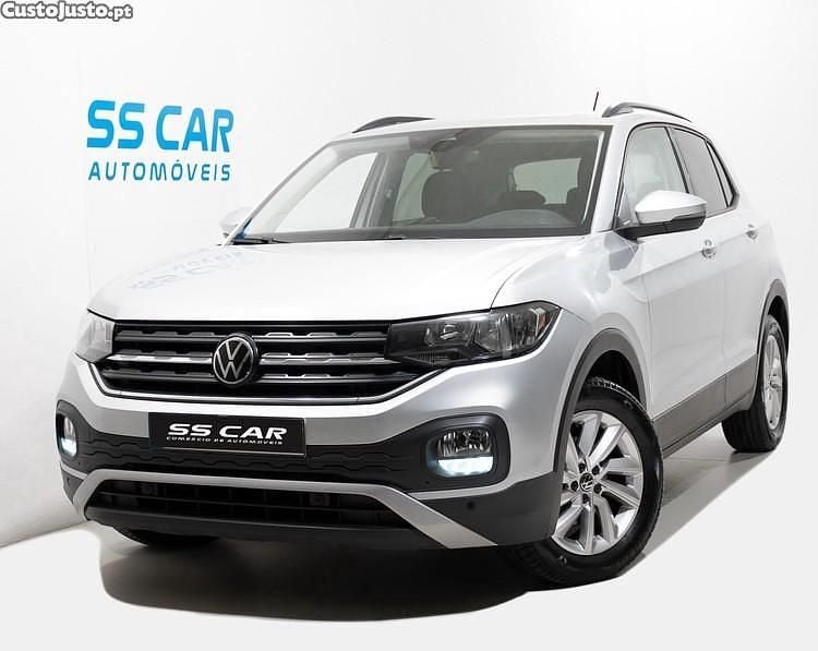 Cinza Usado 2022 VW T-Cross Freestyle SUV | € 15.250 (Preço justo) - Imagem 1/1