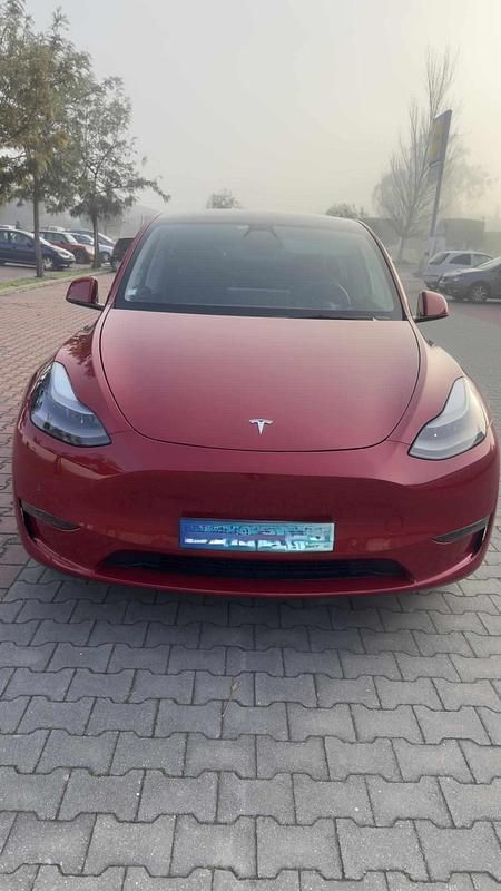Usado Tesla Model Y Long Range AWD 378 kW (514 HP) 2022 Vermelho SUV