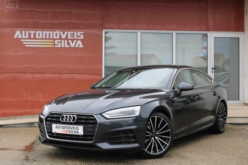 Cinzento Usado 2019 Audi A5 Sportback | € 26.990 (Preço justo) - Imagem 1/4