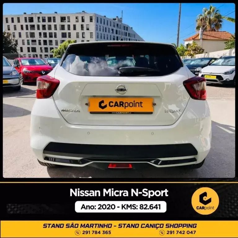Usado Nissan Micra 100 HP (73 kW) 2020 Branco Citadino