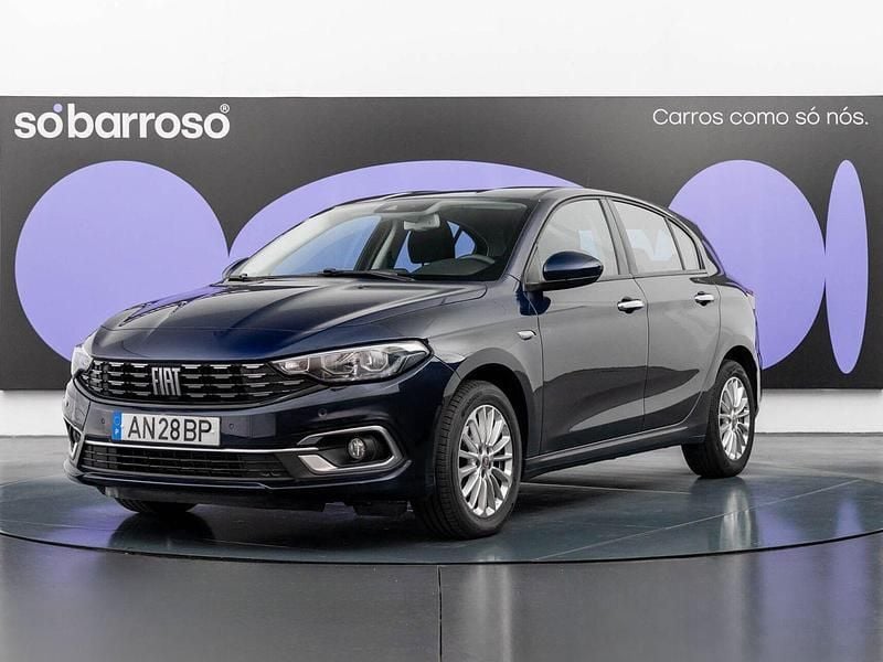 Azul Usado 2021 Fiat Tipo Citadino | € 15.990 (Preço justo) - Imagem 1/4
