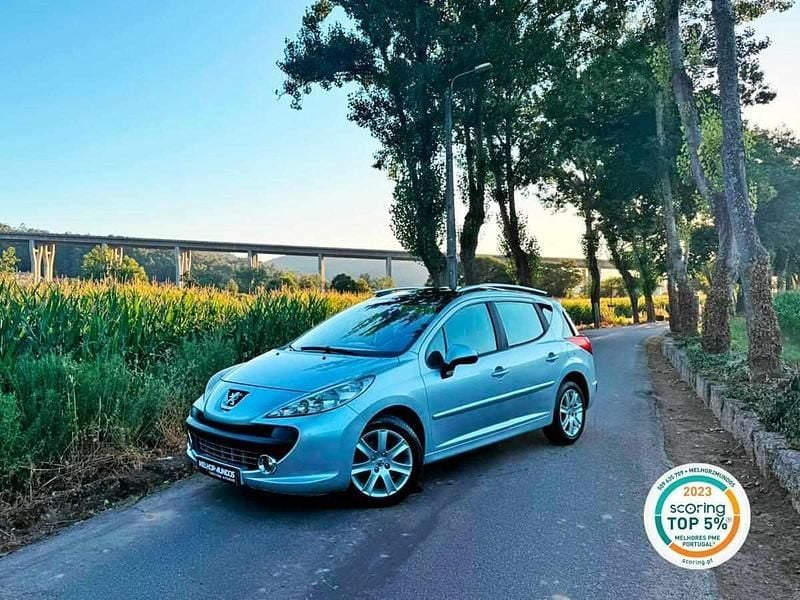 Cinzento Usado 2007 Peugeot 207 Carrinha | € 6.500 - Imagem 1/4