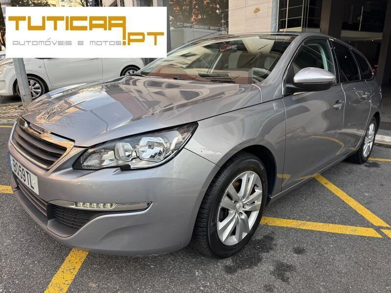 Cinza Usado 2015 Peugeot 308 Active Carrinha | € 10.500 (Preço justo) - Imagem 1/4
