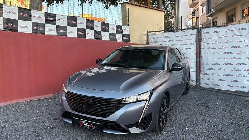 Cinza Usado 2022 Peugeot 308 SW Allure Carrinha | € 17.900 - Imagem 1/4