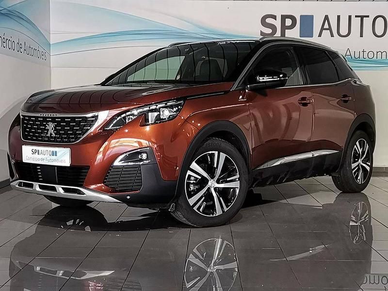 Castanho Usado 2018 Peugeot 3008 GT-line SUV | € 20.990 (Caro) - Imagem 1/4