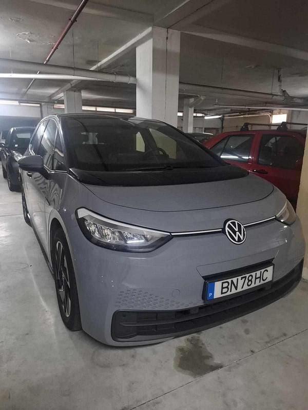 Usado VW ID.3 Pro Performance 150 kW (204 HP) 2021 Cinzento Citadino