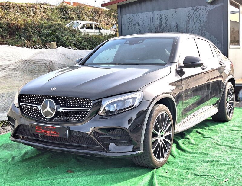 Preto Usado 2018 Mercedes GLC250 AMG line SUV | € 44.900 (Caro) - Imagem 1/4