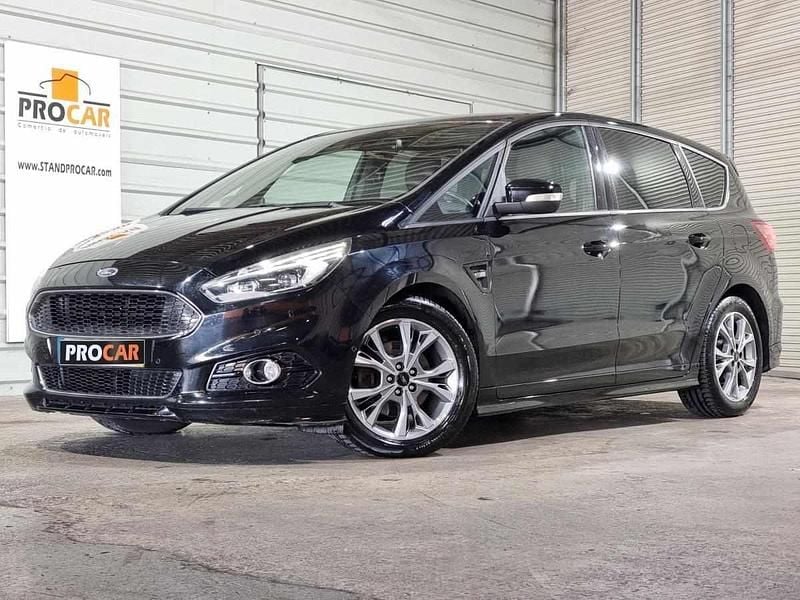 Preto Usado 2018 Ford S-MAX S Monovolume | € 19.500 (Preço justo) - Imagem 1/4