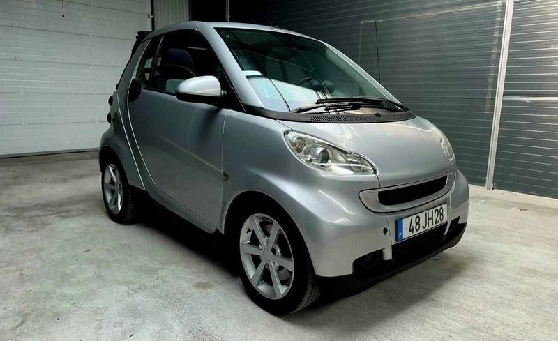 Cinzento Usado 2008 Smart ForTwo Cabrio Cabrios | € 5.500 (Preço justo) - Imagem 1/4