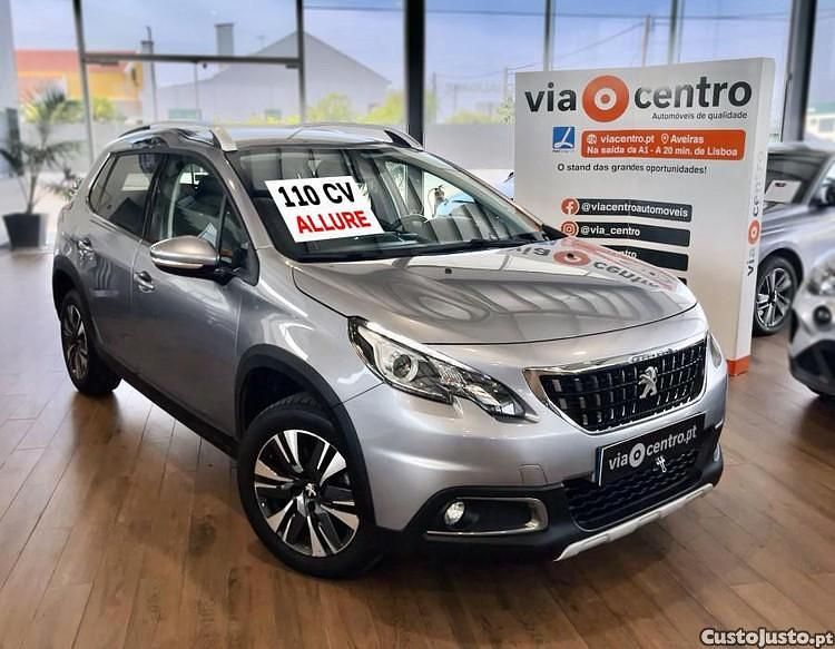 Cinza Usado 2019 Peugeot 2008 Allure SUV | € 13.750 (Super Preço) - Imagem 1/1