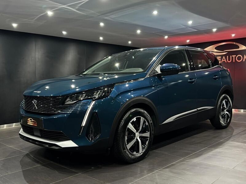 Azul Usado 2021 Peugeot 3008 Allure SUV | € 23.900 (Preço justo) - Imagem 1/4
