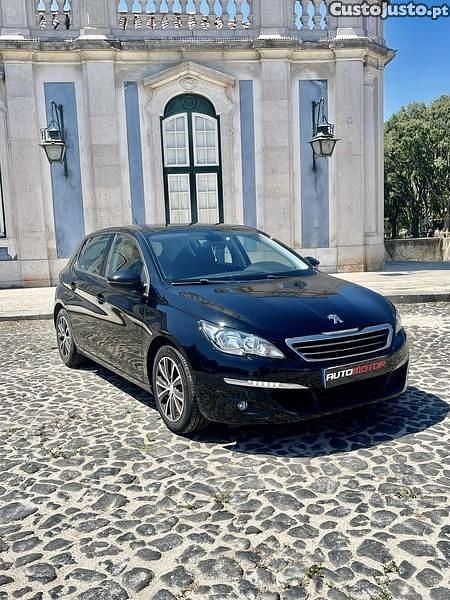 Preto Usado 2016 Peugeot 308 Citadino | € 9.550 (Preço justo) - Imagem 1/1