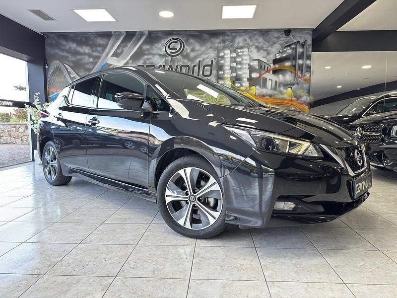 Preto Usado 2020 Nissan Leaf Citadino | € 15.440 - Imagem 1/4