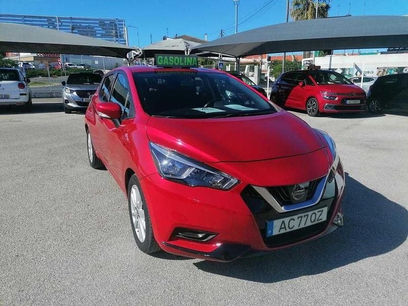 Vermelho Usado 2020 Nissan Micra Acenta Citadino | € 15.490 (Preço justo) - Imagem 1/2
