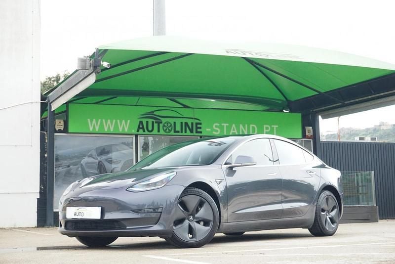 Usado Tesla Model 3 Long Range AWD 350 kW (476 HP) 2020 Azul Sedan