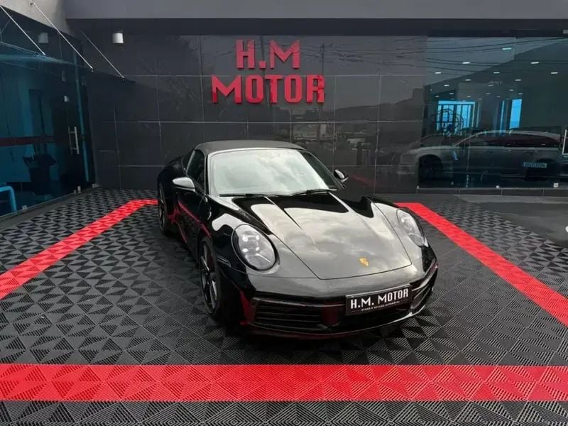 Preto Usado 2022 Porsche 911 Targa 4 Cabrios | € 195.000 - Imagem 1/4