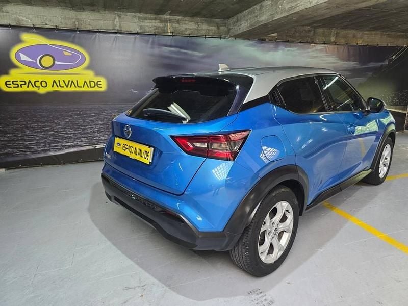 Usado Nissan Juke N-Connecta 114 HP (83 kW) 2021 Azul SUV