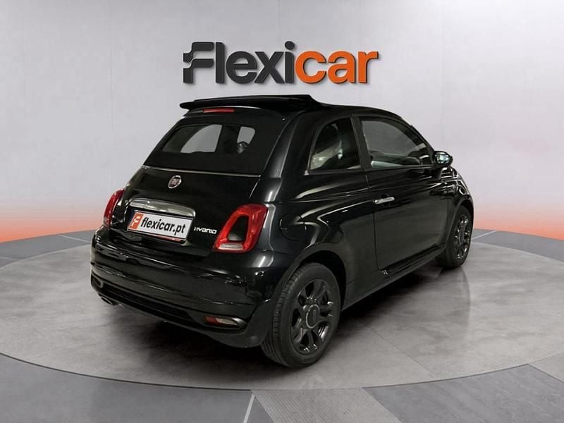 Usado Fiat 500C Connect 69 HP (50 kW) 2021 Preto Cabrios
