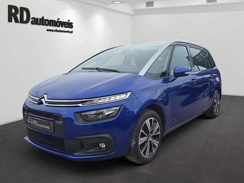 Azul Usado 2019 Citroën C4 Shine Monovolume | € 17.000 (Preço justo) - Imagem 1/4