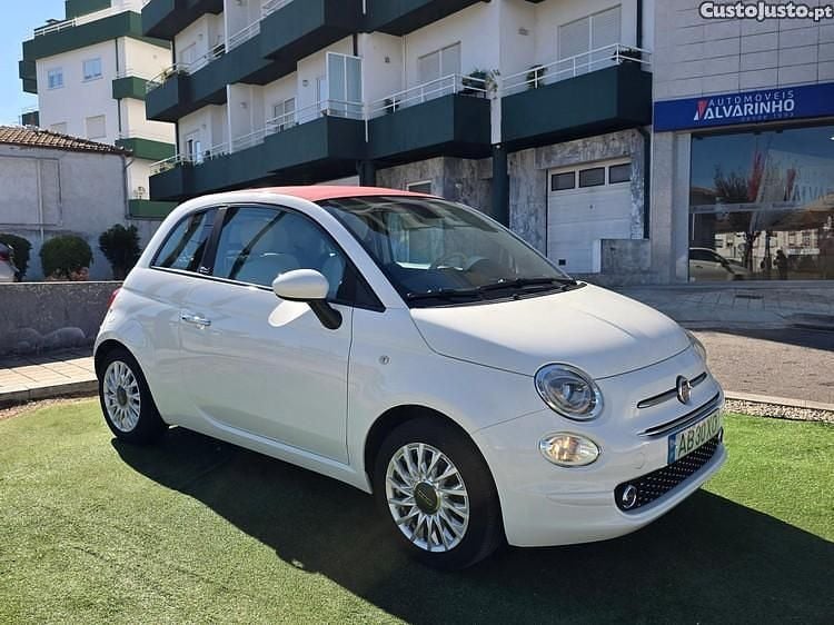 Branco Usado 2020 Fiat 500C Lounge Cabrios | € 16.950 (Caro) - Imagem 1/1