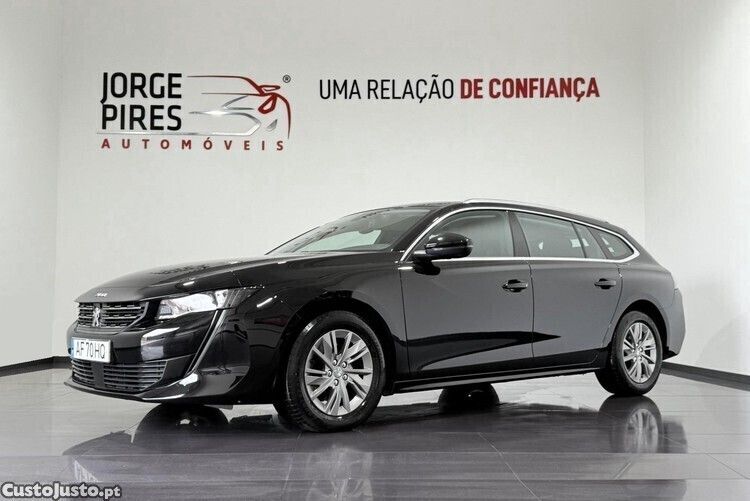 Preto Usado 2021 Peugeot 508 Active Carrinha | € 23.990 (Preço elevado) - Imagem 1/1