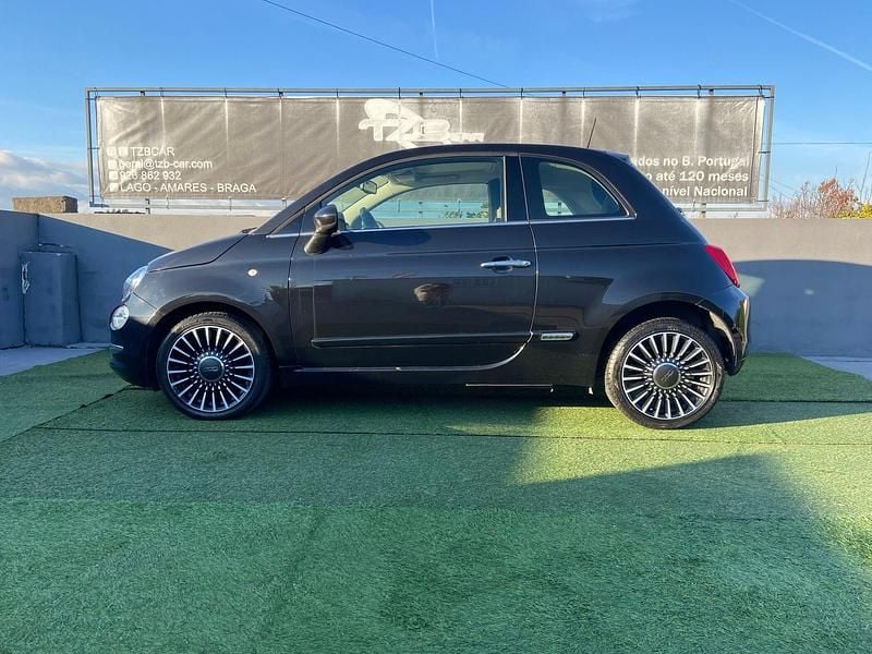 Usado Fiat 500 Lounge 69 HP (50 kW) 2017 Preto Citadino